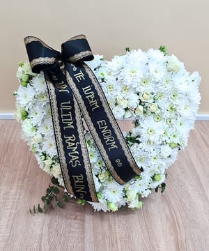 Coroană funerară Forever Pure Love