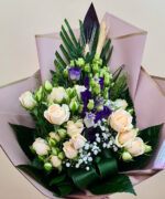 Buchet Eustoma și Miniroze 2