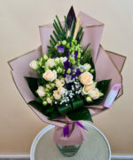 Buchet Eustoma și Miniroze 4