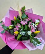 Buchet frezii și Alstroemeria 3