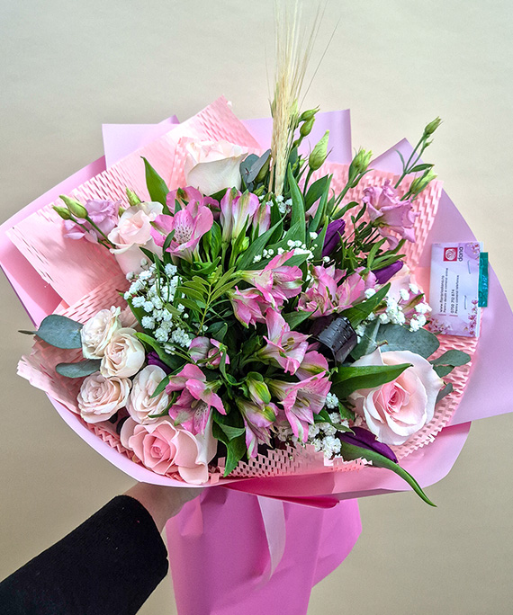 Buchet Glowing Pink 1 Buchet Glowing Pink 1